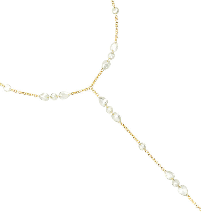 תכשיט כף יד יוקרתי מזהב צהוב ויהלומי רוז קאט  ANAYA BRACELET