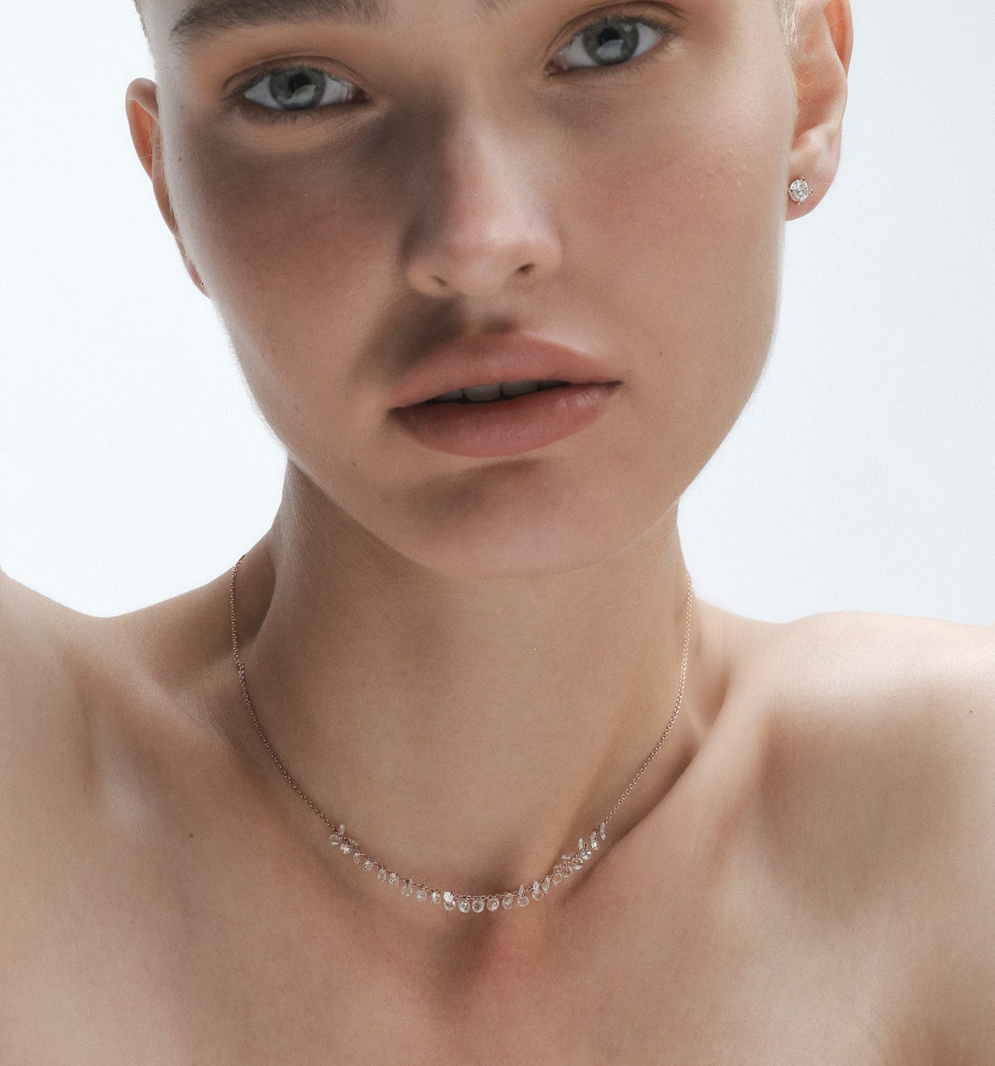 שרשרת יהלומים קדוחים יהלומים תלויים בעיים שרשרת טליה סול