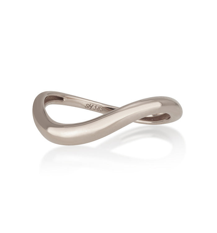 טבעת מזהב לבן  MAYA GOLD RING
